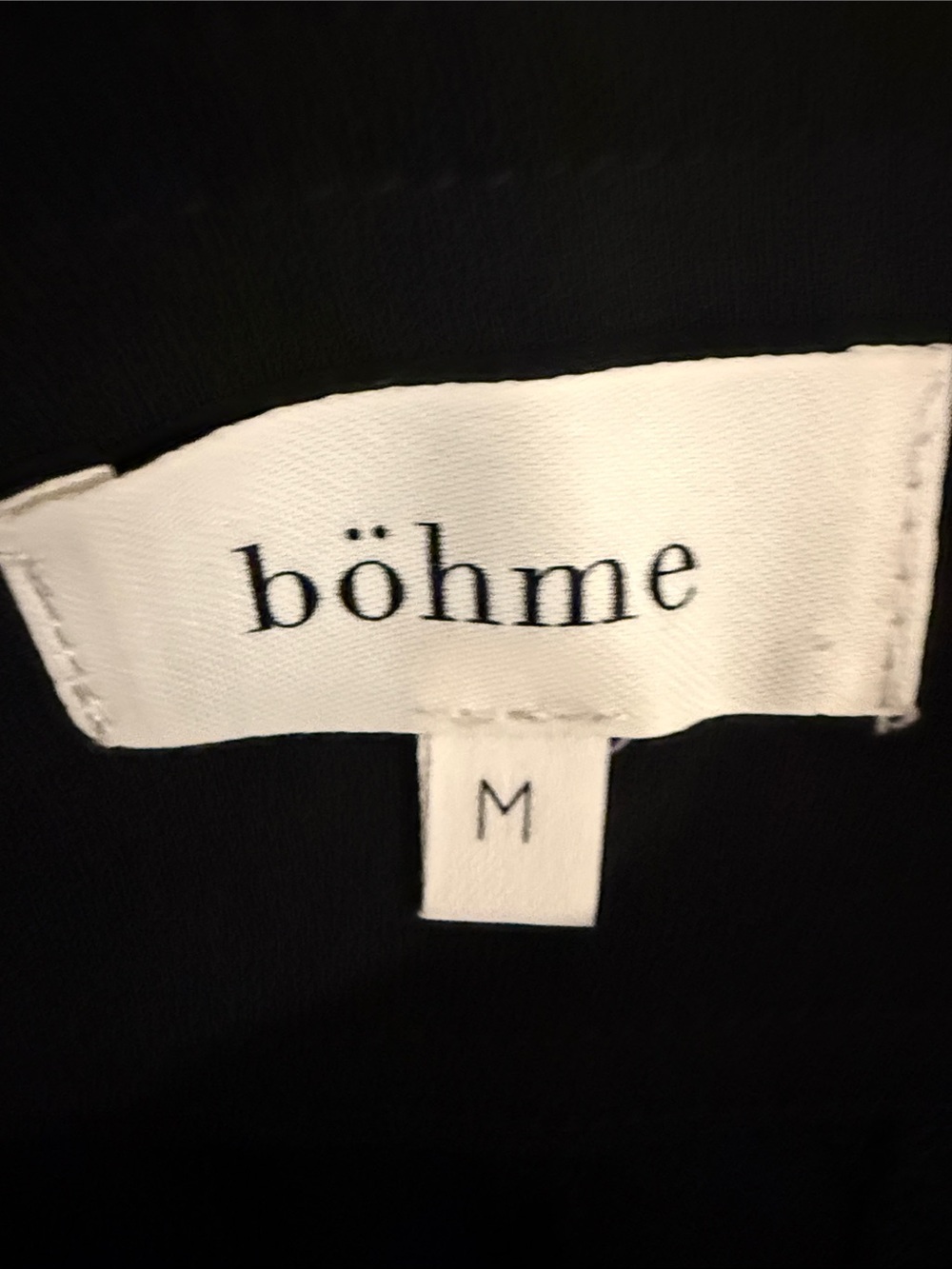 bohme Black Wide-Leg High-Waist Trousers with Belt Detail - Picture 2 of 4
